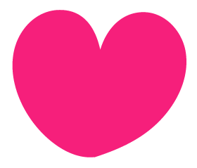 Rose Mia - Coeur Rose Mia - Coeur